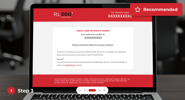 Online step 3c - Client payment capture method